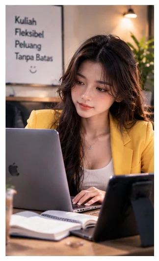 07_naya_mengerjakan_tugas_dengan_laptop